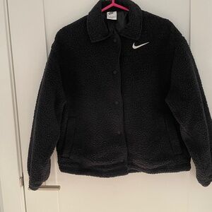 Nike Black Sherpa Jacket